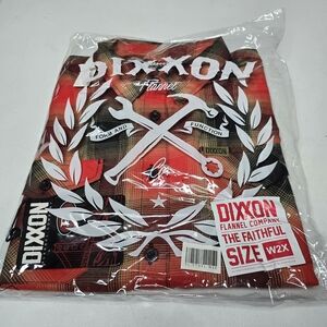 DIXXON FLANNEL - FAITHFUL Flannel Shirt - Women's 2X - San Francisco 49ers